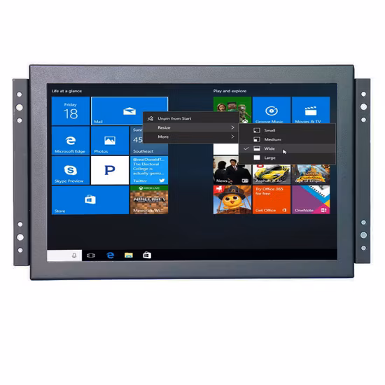 Zhixianda 10.1 Inch 16: 10 Widescreen 1920X1200 Open Frame Industrial Touh Screen Monitor