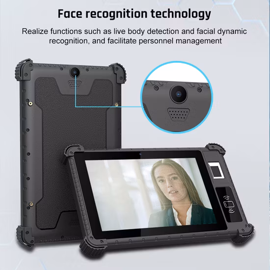 Sample Customization Barcode Scanner IP67 Grade Weatherproof Ruggedized Extreme Tablet PC 7800mAh 8 Inch Rugged Tablet Android