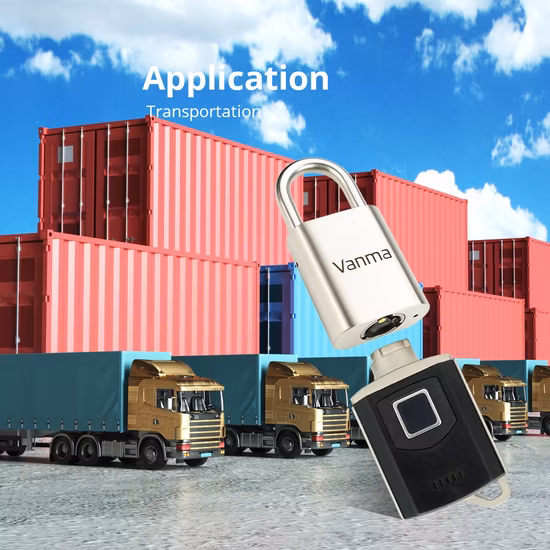 Logistic Padlock with Smart Access Control Software