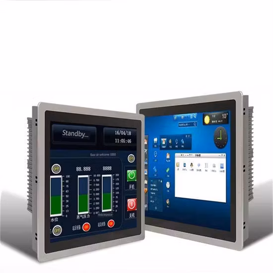 15.6 Inch IPS1366*768 HDMI VGA AV BNC Resistive Touch Screen Metal Case TFT Wall Mounted OEM ODM Industrial Factory LCD Monitor