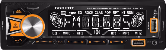 1DIN DAB Receiver Car Radio MP3 Player Stereo Autoradio Bluetooth Recorder Estereo